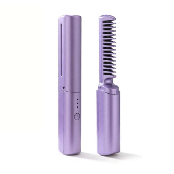 Pente Alisador de Cabelo 5 em 1 Sem Fio InfiniteGlam - Imagem 12