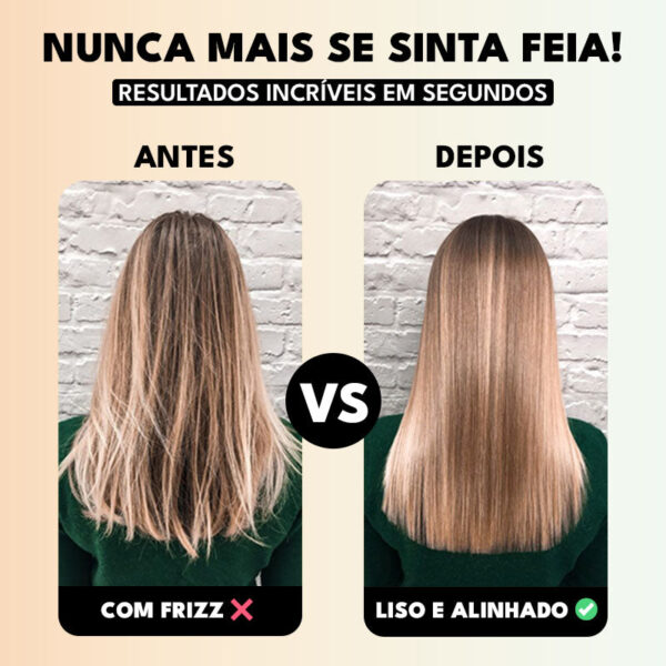 Escova Alisadora de Cabelo 5 em 1 Sem Fio PureGlam - Imagem 3